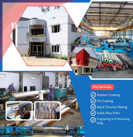 MRL Group roller manufacturing facility